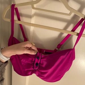 Panache Swim Pink Bikini Top